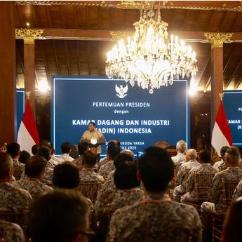 Prabowo Beri Arahan dan Lepas Keberangkatan Retreat Anggota KADIN Indonesia