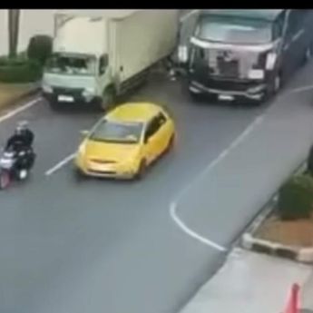 Karyawan Terlindas Bus di Depan Pabrik Sharp Karawang, Tewas di Tempat