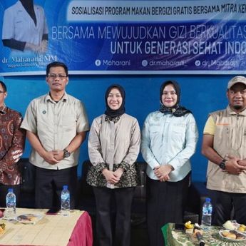 Sosialisasi Program Makan Bergizi Gratis Bersama Anggota DPR RI Komisi IX dan Badan Gizi Nasional