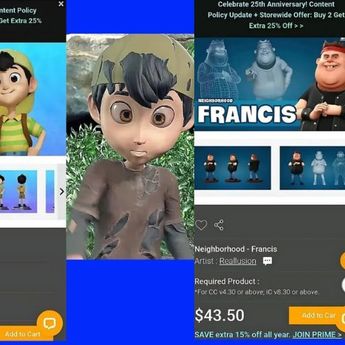 Waduh! Karakter Film Merah Putih One For All Diduga Mirip di Situs Penyedia Animasi