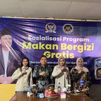 Menuju Indonesia Emas, Sosialisasi Program MBG Terus di Galakan Badan Gizi Nasional