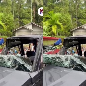 Suzuki Escudo Hantam Rumah Warga, Sopir Tewas Mengenaskan Pagi Ini di Agam