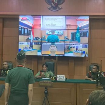 Kasus Judi Sabung Ayam, Peltu Lubis Divonis 3,5 Tahun Penjara dan Dipecat dari Dinas Militer