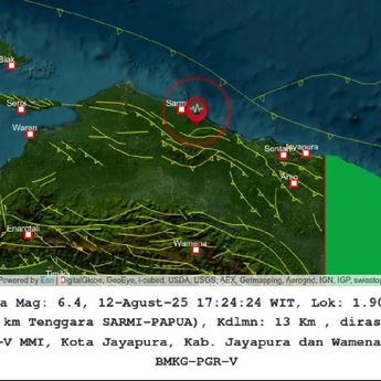 Kapolres Sarmi Cek Kondisi Pasca Gempa Magnitudo 6,4