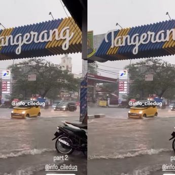 VIDEO: Banjir Terjang Ciledug dan Larangan Tangerang