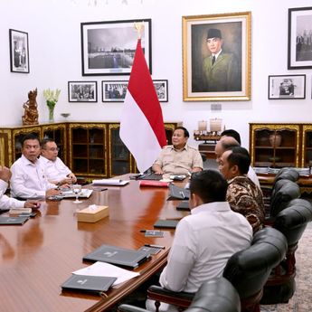 Prabowo Gelar Pertemuan Tertutup Bahas Keamanan dan Ketahanan Pangan Nasional