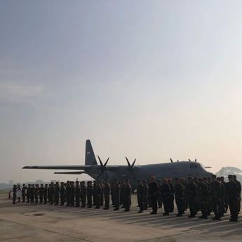 Kemhan Kirim 800 Ton Bantuan ke Gaza Lewat Metode Air Drop Bersama Militer Yordania