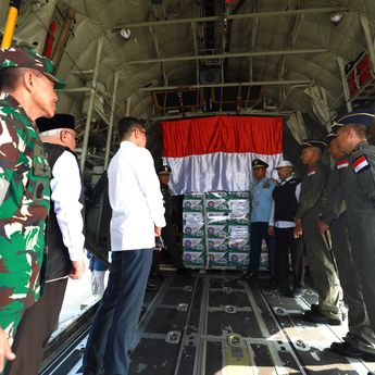 Kirim Bantuan Bersama Satgas Merah Putih, BAZNAS Salurkan 800 Ton untuk Gaza