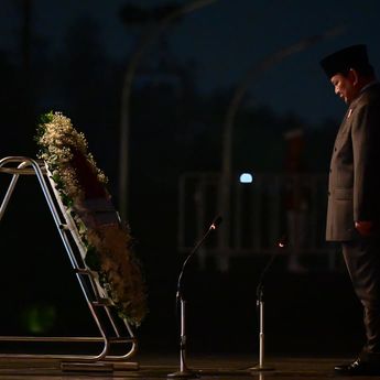 Prabowo Pimpin Ziarah Nasional dan Renungan Suci di TMP Kalibata
