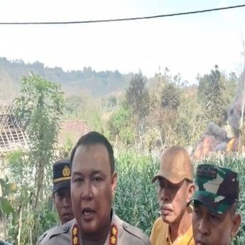 Polisi Razia Sumur Minyak Pasca Kebakaran di Blora