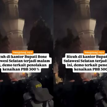 Gegara PBB Naik 300 Persen, Demo Ricuh di Kantor Bupati Bone