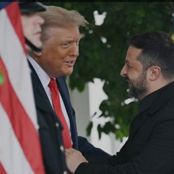 Trump Sambut Zelensky di Gedung Putih, Bahas Perang Ukraina-Rusia