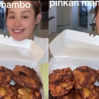 Ganti Menu, Pinkan Mambo Jual Pisang Goreng 'Gosong' Rp200 Ribu