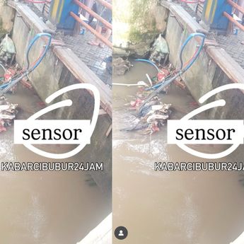 Geger Mayat Tersangkut di Jembatan Pasar Induk Kramat Jati