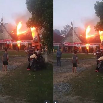 Kantor Camat Kecamatan Payakumbuh Kebakaran Hebat