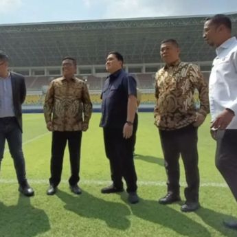 Erick Thohir Kasih Kode Banten Siap Jadi Tuan Rumah Laga Timnas