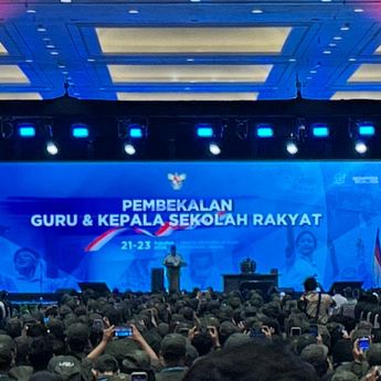 Di Hadapan Guru Sekolah Rakyat, Prabowo: Bina Anak Didikmu, Didik Mereka dengan Baik!