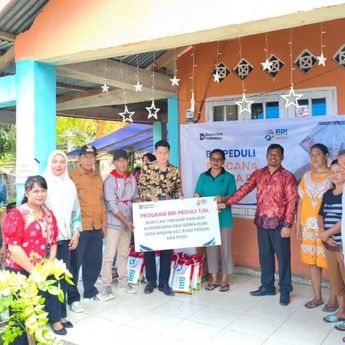Tanggap Bencana Gempa Poso, BRI Peduli Salurkan Bantuan Bagi Korban Terdampak