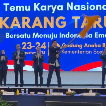 Budi Djiwandono Terpilih jadi Ketum Karang Taruna secara Aklamasi