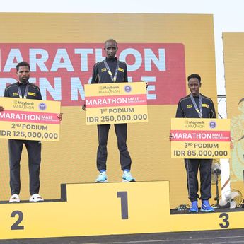 Daftar Lengkap Juara Maybank Marathon 2025, Pelari Kenya dan Ethiopia Mendominasi