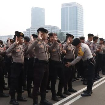 1.250 Personel Gabungan Dikerahkan Amankan Aksi Unjuk Rasa di DPR