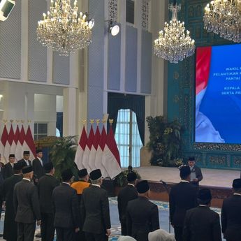 Daftar 6 Kepala Lembaga yang Dilantik Prabowo di Istana