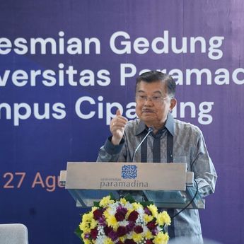 Jusuf Kalla Resmikan Kampus Baru Universitas Paramadina di Cipayung
