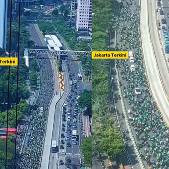VIDEO: Ribuan Driver Ojol Antar Jenazah Affan Kurniawan ke TPU Karet Bivak