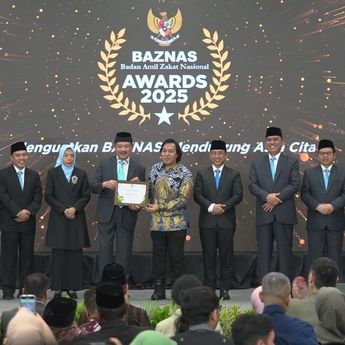 Terima BAZNAS Awards 2025, Komeng Ajak Masyarakat Salurkan Zakat Lewat BAZNAS