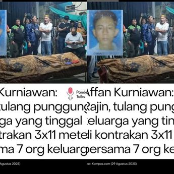 Sosok Affan Kurniawan, Driver Ojol Tewas Terlindas Barracuda Brimob Tinggal di Petakan 3x11 Meter