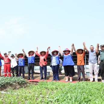 Pertamina Dorong Ketahanan Pangan, Energi Bersih Aliri 25 Hektar Lahan Pertanian Berkelanjutan Milik Warga Kalijaran