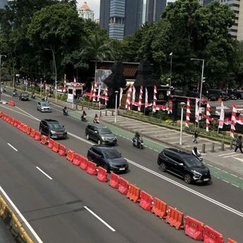 Lalu Lintas Sekitar Polda Metro Jaya Masih Lancar Jelang Aksi Mahasiswa