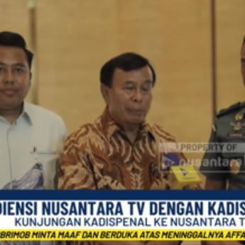 Audiensi Nusantara TV Dukung Program TNI AL Melalui Pemberitaan kepada Publik