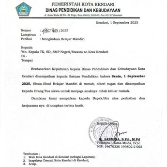 Antisipasi Demo, Pemkot Kendari Liburkan Seluruh SD, SMP dan Madrasah