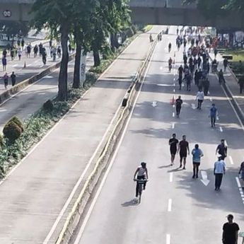 Car Free Day di Jakarta Tetap Digelar, Warga Antusias Berolahraga