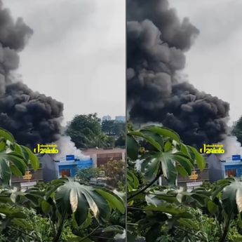 VIDEO: Kebakaran Mengerikan Hantam Ruko di Kemang 
