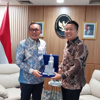 Audiensi dengan Nusantara TV, Wamen Todotua: Media Berpengaruh Tingkatkan Investasi
