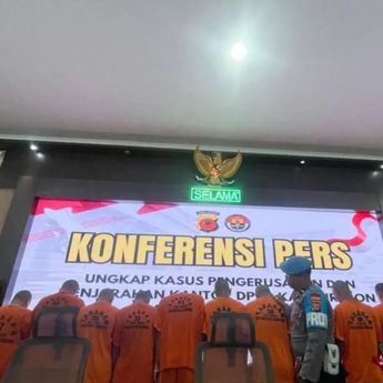 28 Orang Jadi Tersangka Kasus Penjarahan Gedung DPRD Cirebon