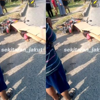 Pemotor Tewas Dihantam Kontainer di Akses Marunda