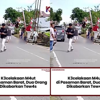 Kecelakaan Maut, Truk Hantam Warga Dua Orang Tewas Seketika di Pasaman