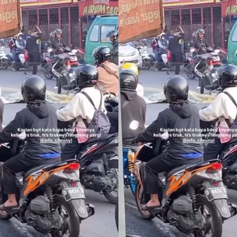 Pemotor Tewas Dihantam Truk di Cipadati Pandanwangi