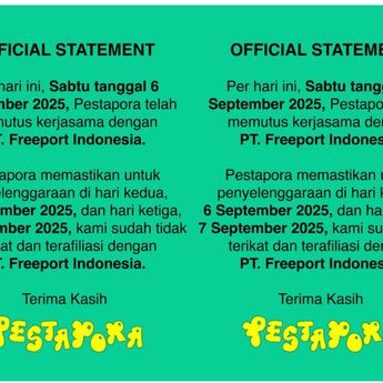 Pestapora 2025 Putus Kerjasama dengan PT Freeport Indonesia