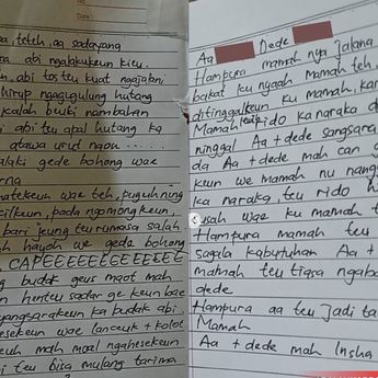 Ibu dan 2 Anak di Bandung Bunuh Diri, Tinggalkan Surat Wasiat yang Bikin Haru