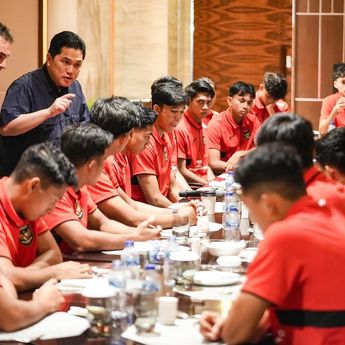 Pesan Erick Thohir Jelang Laga Penentu Timnas U-23