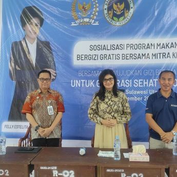Sosialisasi Program Makan Bergizi Gratis Disambut Antusiasme Warga Minahasa
