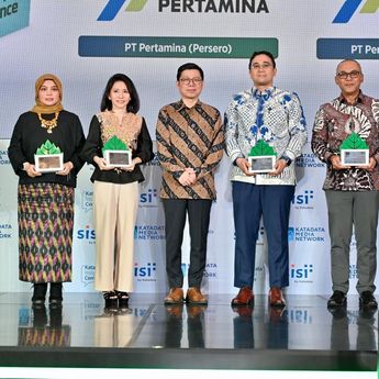 Berdampak Positif Pada Lingkungan, Pertamina Raih Penghargaan Katadata ESG Index Awards 2025