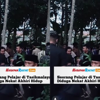 Geger Jasad Pelajar Pria Tewas di Pemakaman Tasikmalaya