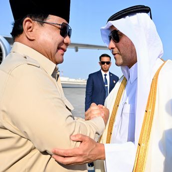 Prabowo Bertemu Langsung dengan Emir Qatar Pascaserangan Israel