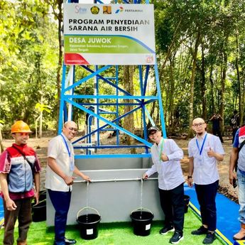 Pertamina Dukung Kemandirian Desa di Sragen dengan Pembangunan Air Bersih dan Pelatihan Pengelolaan