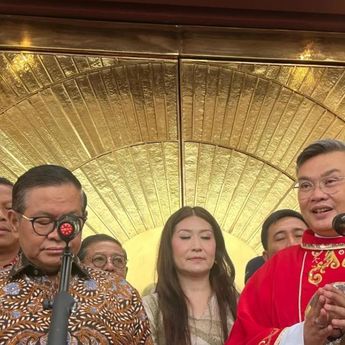 Pramono Anung Resmikan Gereja Katolik Paroki Lubang Buaya